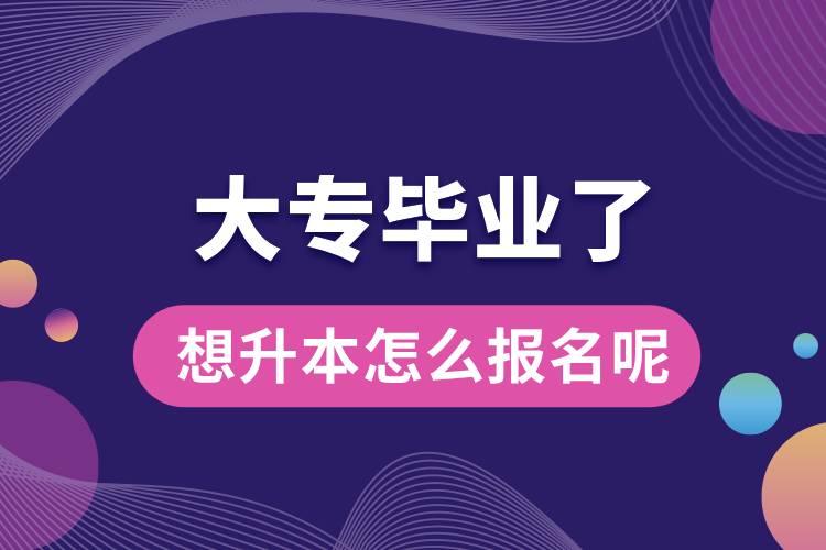 1710208400738739.jpg 大專畢業(yè)了想升本怎么報名呢.jpg